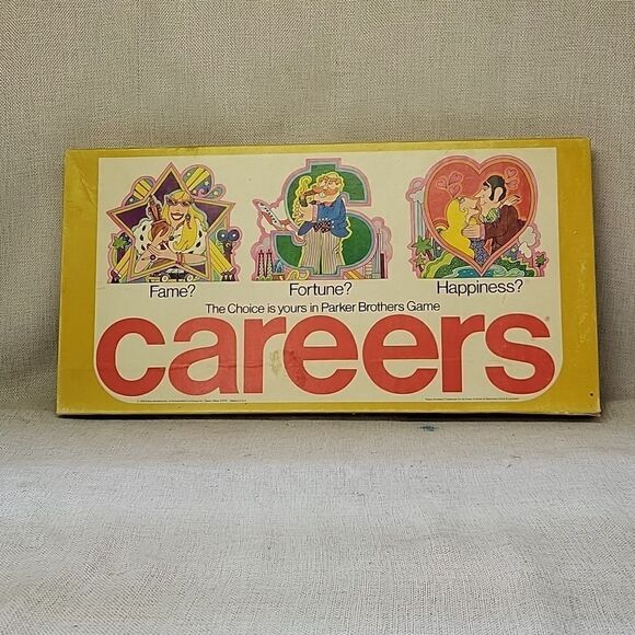 CAREERS GAME 1976 EDITION COMPLETE PARKER BROS. - Picture 1 of 7